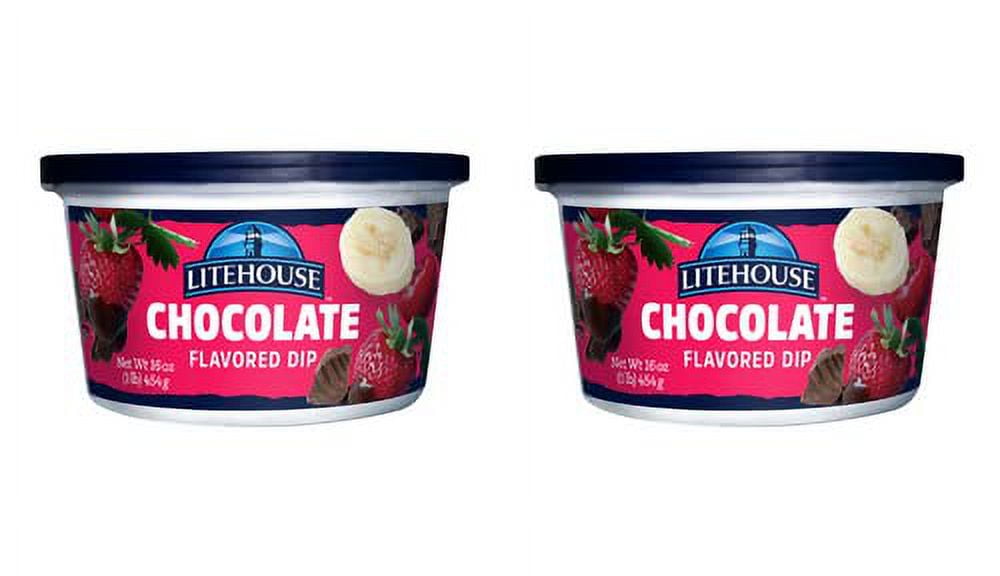 Litehouse Chocolate Flavored Dip Dipping Chocolate, Gluten Free