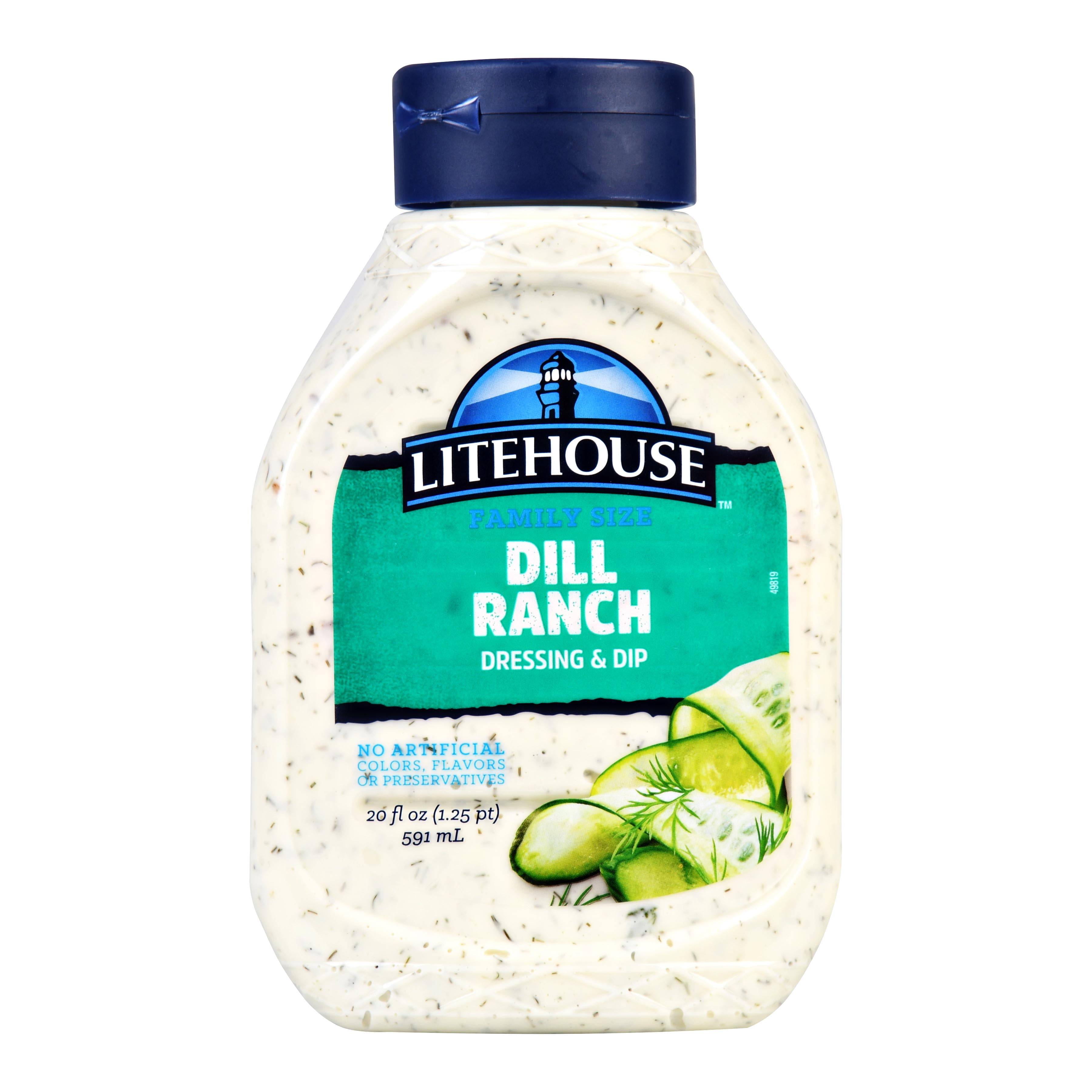 Litehouse Family Size Dill Ranch Dressing & Dip, 20 fl. oz.