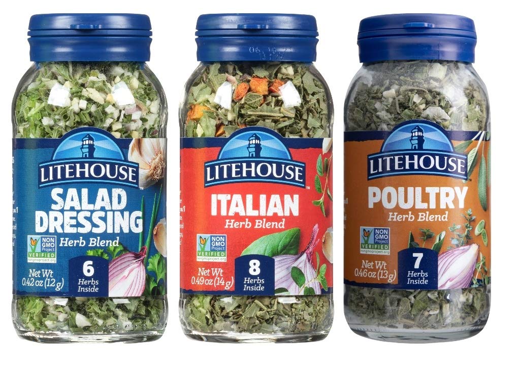 Litehouse FreezeDried Flavors Variety Herb Blend Pack, (Italian