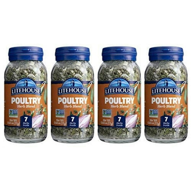 Litehouse Freeze Dried Poultry Herb Blend Fresh Poultry Herb, Gluten