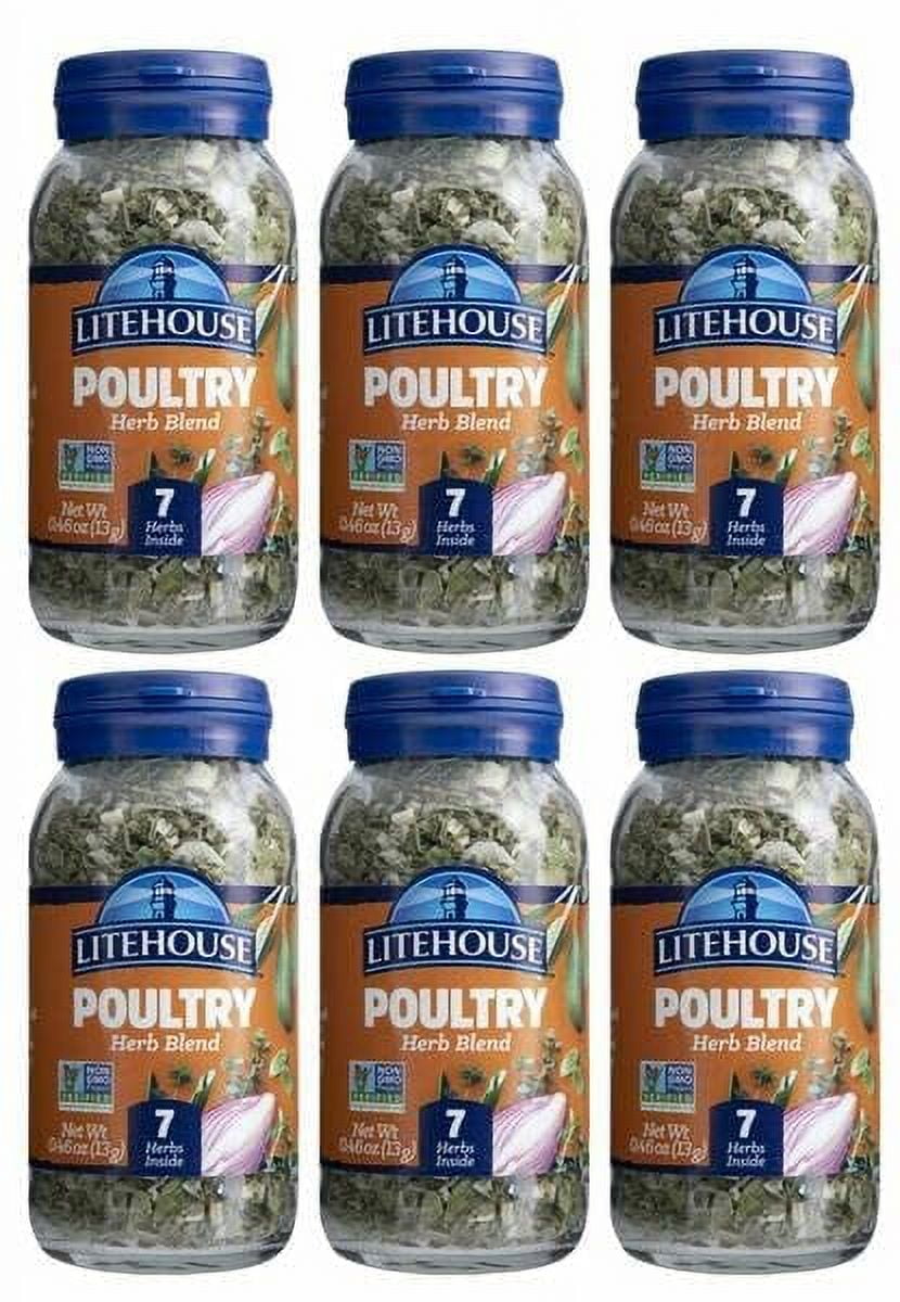 Litehouse Freeze Dried Poultry Herb Blend Substitute for Fresh