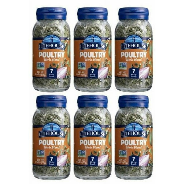 Litehouse Freeze Dried Poultry Herb Blend Substitute for Fresh