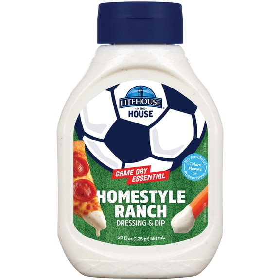 Litehouse Homestyle Ranch Dressing & Dip, 20 fl oz