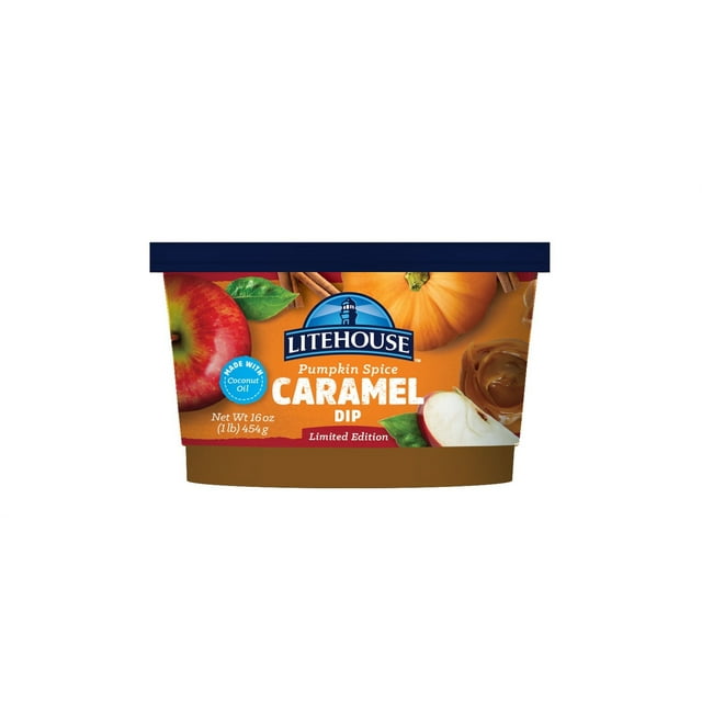 Litehouse Pumpkin Spice Caramel Dip 16 Oz 4430