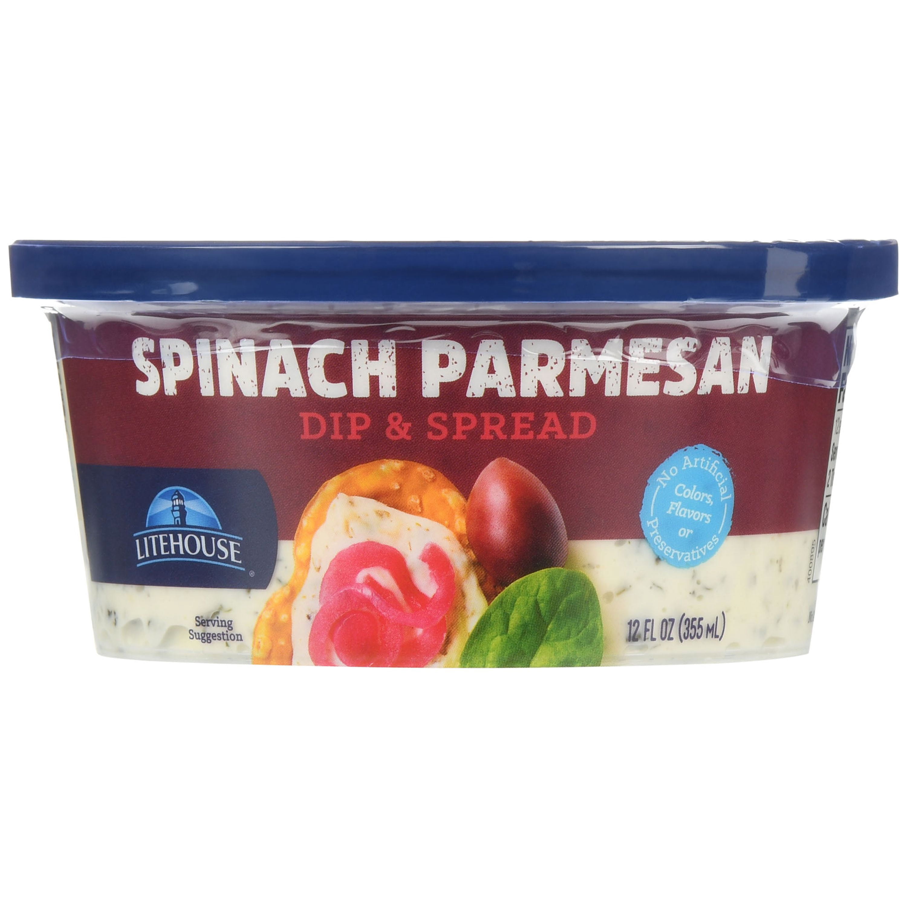 Litehouse Spinach Parmesan Dip 12fo