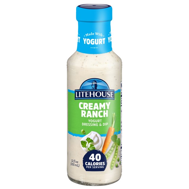 Litehouse Yogurt Creamy Ranch Dressing & Dip 12 fl oz