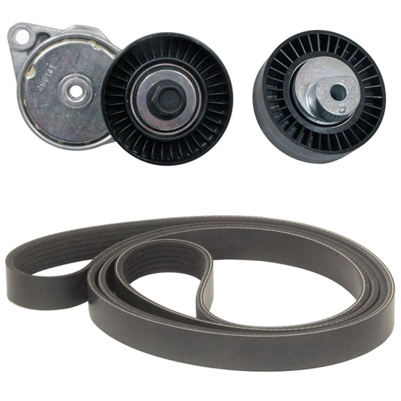 Litens Serpentine Belt Tensioner Kit: Includes Belt, Tensioner, and any applicable Idler Pulleys