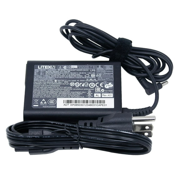 Liteon AC Charger Power Adapter Cord compatible with Acer Spin SP111-31 SP113-31 SP315-51 SP513-51