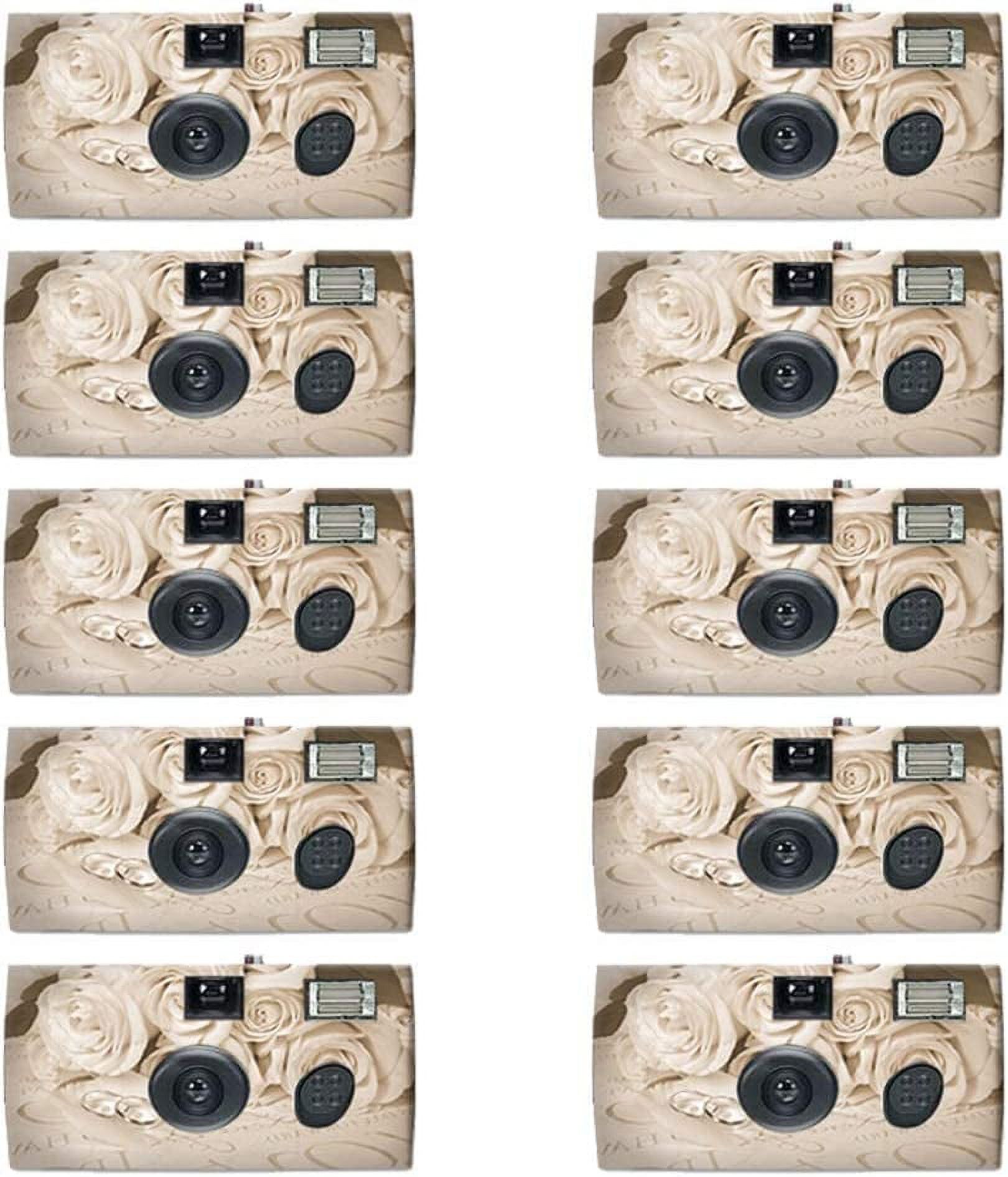 Litepak 10 Pack Disposable Camera for Weddings 35mm Film, Singleuse Film Cameras