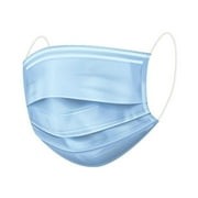 Litepak 3-Layer Disposable Face Masks 50 Pack | Soft, Comfortable, and Effective Protection
