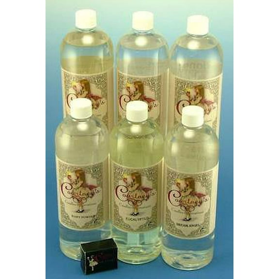 Liter Gift Pack Fragrance Lamp Oil and Free Wick - ROSES SPECIAL