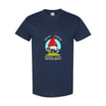 thumbnail image 1 of Literacy Bookworm Gnome Reading Books For A Librarian Teacher Unisex T-Shirt, up to size 5XL, 1 of 2