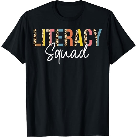 Literacy Squad Team Back To School Literacy Teacher T-Shirt