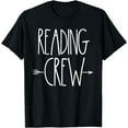 thumbnail image 1 of Literacy Teacher Matching Reading Specialist Reading Crew T-Shirt, 1 of 4