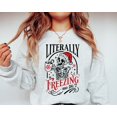 thumbnail image 1 of Literally Freezing Sweatshirt, Always Cold Sweatshirt, Cold 24/7 Sweatshirt, Freezing Season Sweater, Always Cold Gift, Winter Sweater TSHIRT All Size S-5XL, 1 of 5