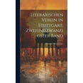 thumbnail image 1 of Literarischen Verein in Stuttgart, Zweiundzwanzigster Band (Hardcover), 1 of 1