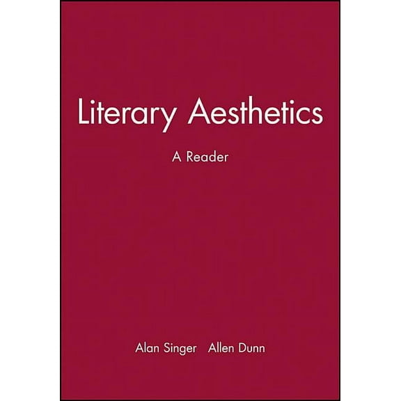 Literary Aesthetics: A Reader, (Paperback)