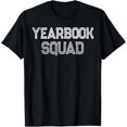 Literary Club YEARBOOK SQUAD Editor School Publication Crew TShirt