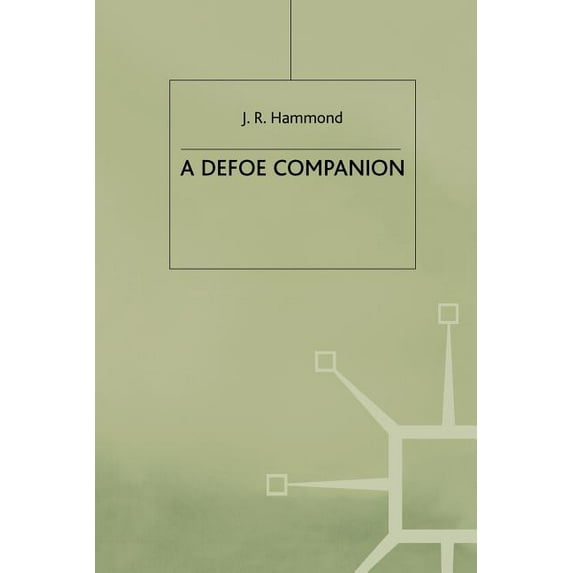 Literary Companions A Defoe Companion, (Paperback)