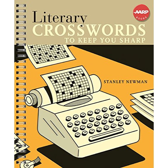 Pre-Owned Literary Crosswords to Keep You Sharp (AARP), 9781402763731, 1402763735, Paperback, Spi edition
