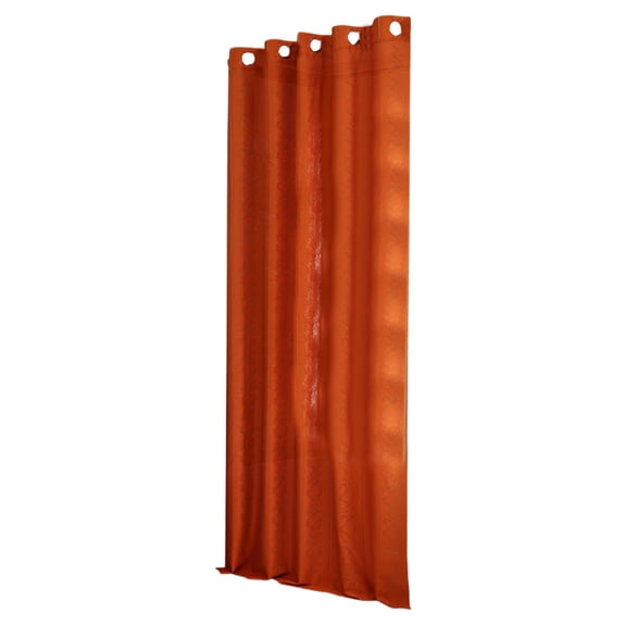 Literary Lace Window Screen, Thickened Hollow Curtain for Living Room & Balcony, High-End Retro Sheer Drapes