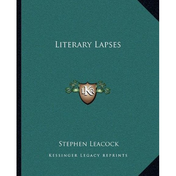 Literary Lapses (Paperback)