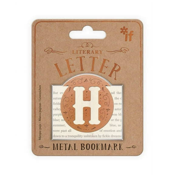 Literary Letters Bookmark Letter H (Other)