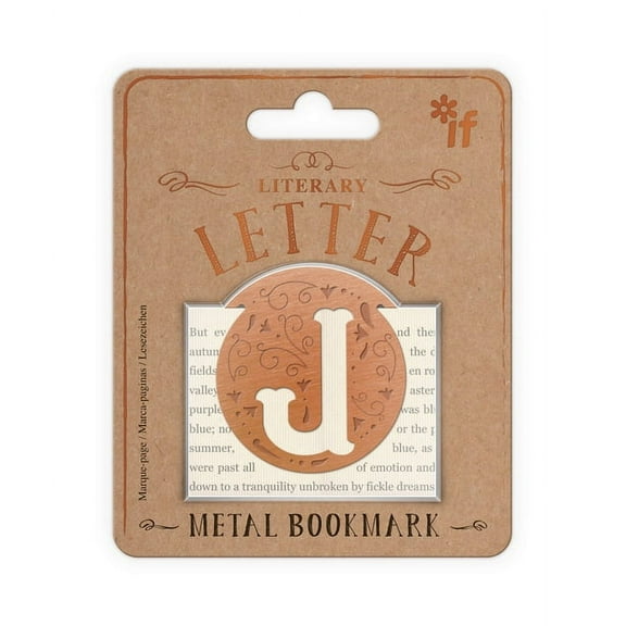 Literary Letters Bookmark Letter J (Other)