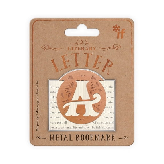 Literary Letters Bookmark Letter a (Other)