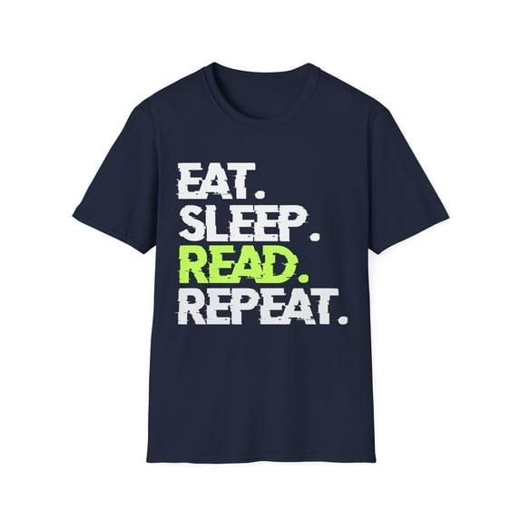 Literary Lifestyle: 'Eat. Sleep. Read. Repeat.' T-Shirt