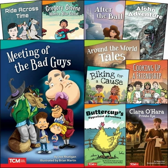 Literary Text: Literary Text Grade 4 Set 1: 10-Book Set (Other)