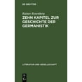 thumbnail image 1 of Literatur Und Gesellschaft Zehn Kapitel Zur Geschichte Der Germanistik: Literaturgeschichtsschreibung, (Hardcover), 1 of 1