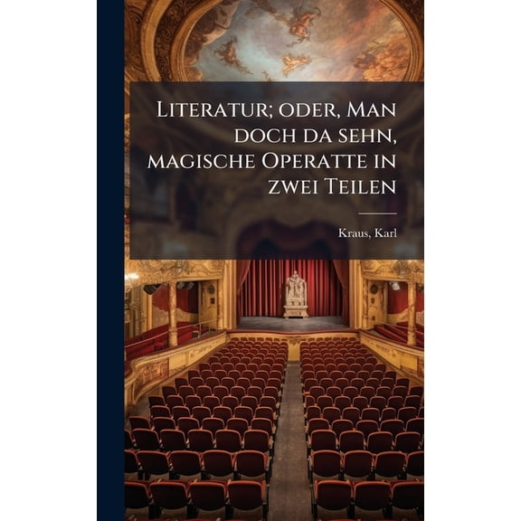 Literatur; oder, Man doch da sehn, magische Operatte in zwei Teilen, (Hardcover)