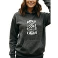 thumbnail image 1 of Literature Hoodie for Men Women, Book Lover Pullover Hooded Sweatshirt, Cozy Cotton Poly Blend, Casual Reading Outfit, 1 of 5