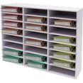 thumbnail image 1 of Literature Organizer, Classroom tudent Mailbox, 24 Compartment File Sorting Cabinet,Paper Sorter Desktop Organizer Rack for Classroom, Office, School, 1 of 11