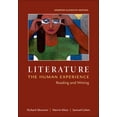 thumbnail image 1 of Pre-Owned Literature: The Human Experience, Shorter Edition: Reading and Writing (Paperback) 1457650657 9781457650659, 1 of 1