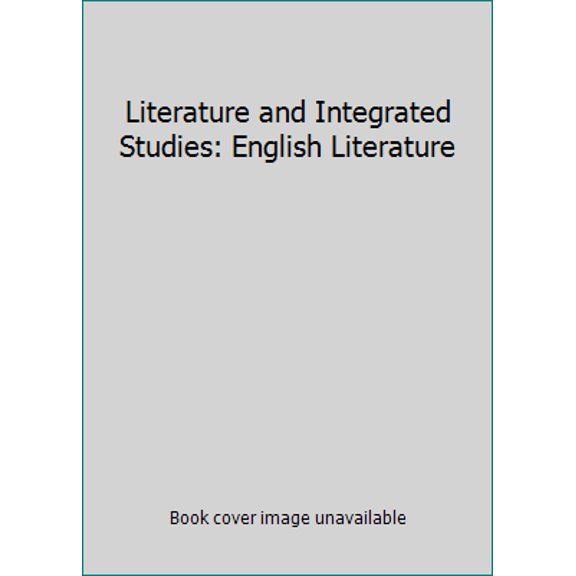 Pre-Owned Literature and Integrated Studies: English Literature Hardcover Alan C. Purves