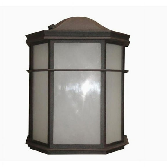 Litex 9.5-in H ODWLED-2CBZ Bronze LED Outdoor Wall Light - NEW