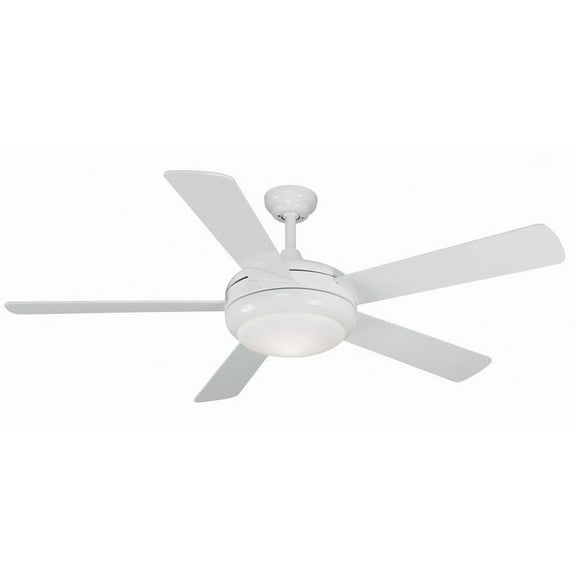 Litex - Titan - 5 Blade Ceiling Fan with Light Kit-16.75 Inches Tall and 52