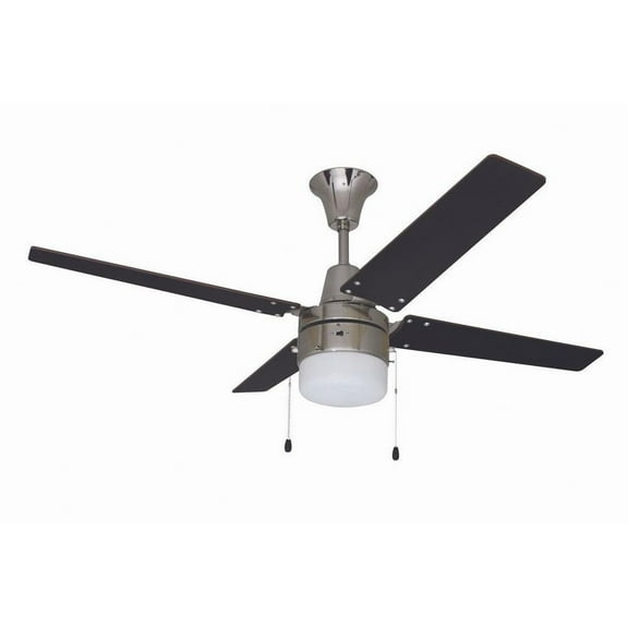 Litex - Wakefield - 4 Blade Ceiling Fan with Light Kit-19 Inches Tall and 48