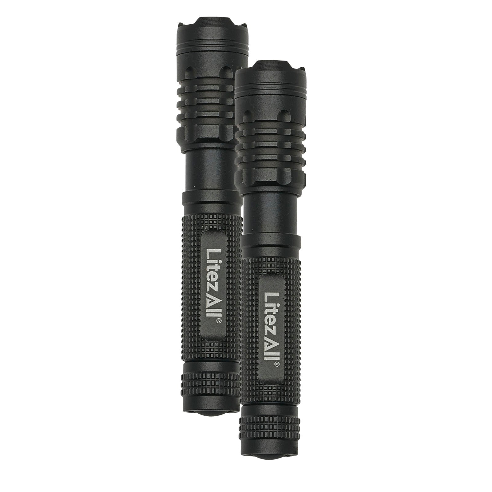 LitezAll 120 Lumen Compact Tactical Flashlight 2 Pack - Walmart.com