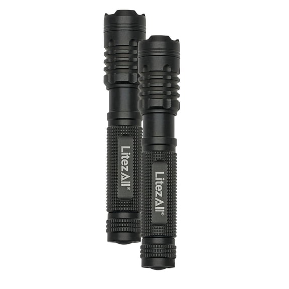 LitezAll 500-Lumen Work Light, Rechargeable Stand Light with Removable Tripod & 7 Lighting Modes