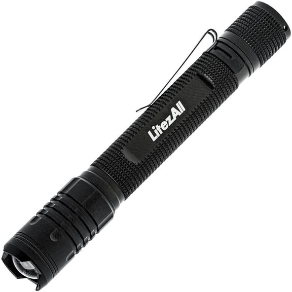 LitezAll 300-Lumen LED Wand Work Light, Portable Rechargeable Light, Battery-Powered
