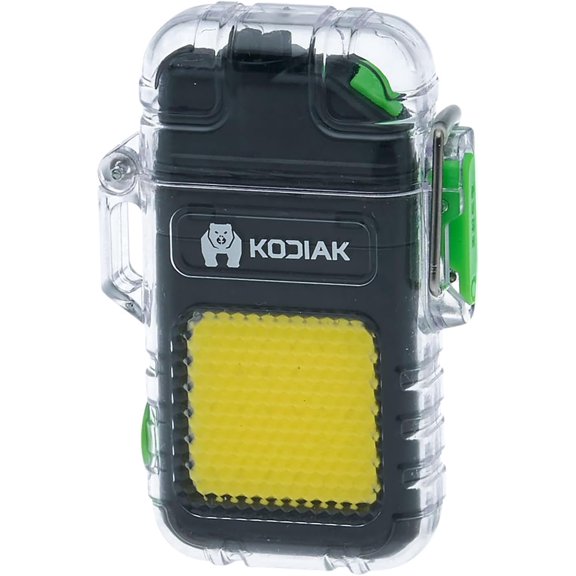 LitezAll Kodiak Mini Flameless Plasma Lighter with COB LED Task Light, USB-C Rechargeable