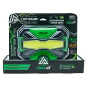 LitezAll Rechargeable 3000 Lumen LED Briteband, Wide Beam, Work Light