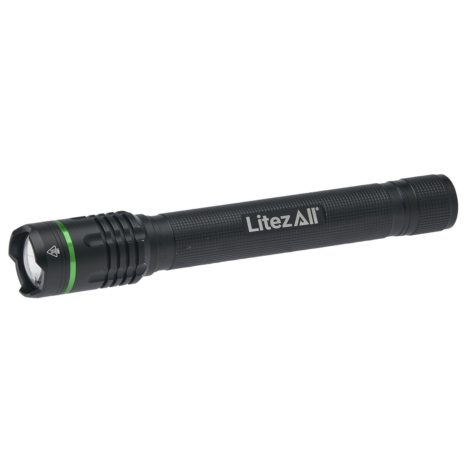 LitezAll Rechargeable Thin 2000 Lumen Tactical Flashlight