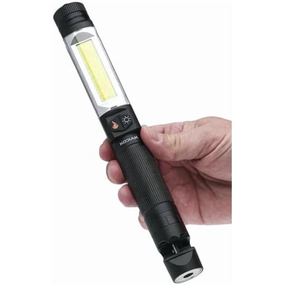 Kodiak Kommuter Rechargeable Plasma Torch LED Work Light with 12 Built-In Tools