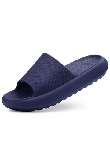 Navy Blue Sliders for Men and Women display picture 1