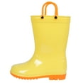 thumbnail image 1 of Litfun Toddler Kids Rain Boots for Boys Girls, Size 13 Little Kid, Yellow, 1 of 8