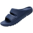 thumbnail image 1 of Litfun Slide Sandals for Women, Thick Sole Non-Slip Slide Slippers with Arch Support, Navy Blue, 1 of 9